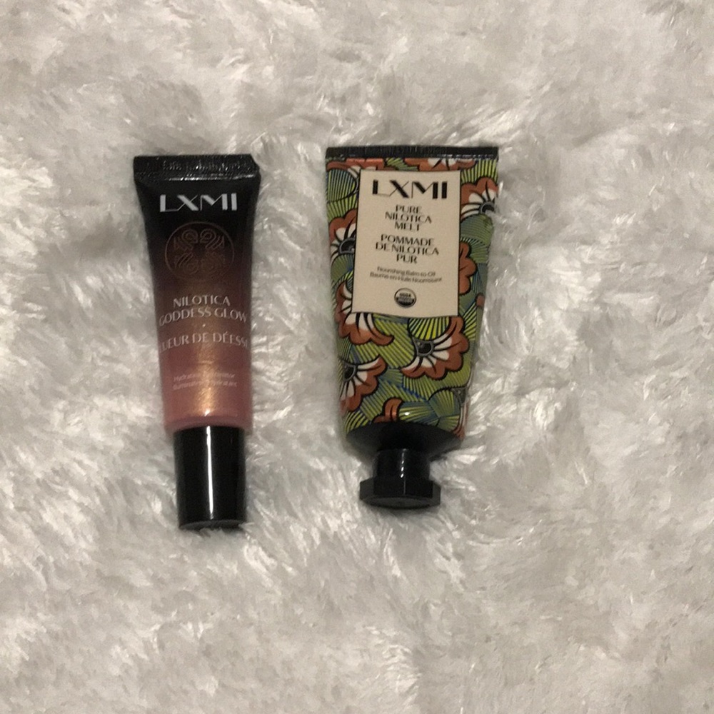 LXMI pure nilotica oil and goddess glow💫